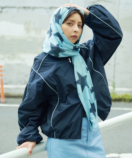 ジャケット・アウター ESSAY BLUE COLOR BLOUSON 2way ESSAY（エッセイ） ブルーカラーブルゾン ダークネイビー - margin