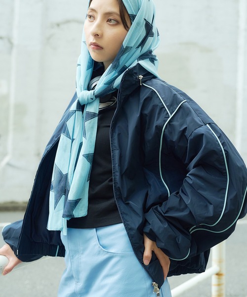digne スポーティブルゾン sporty blouson - navy – digne.online