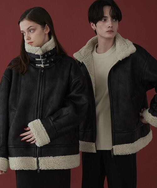 「LUCY」 ブルゾン MEDIUM ブラック メンズ_画像3