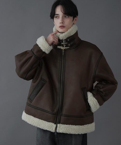 「LUCY」 ブルゾン MEDIUM ブラック メンズ_画像7