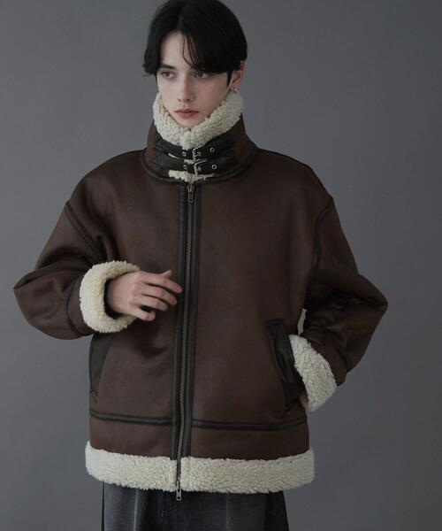 「LUCY」 ブルゾン MEDIUM ブラック メンズ_画像8