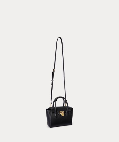 LAUREN RALPH ショルダーバッグ バッグ ペブルド レザー