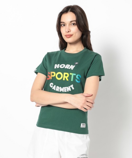 HORN GARMENT tシャツ Palm Harmony T-Shirt メンズ レディース