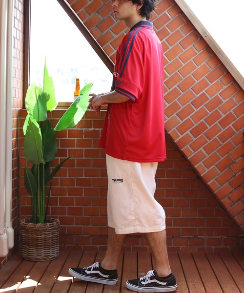 THRASHER カツラギワークハーフパンツ epxf4 THRASHER パンツ 「THRASHER/スラッシャー」カツラギワーク