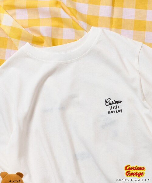 FREAK'S STORE tシャツ 「おさるのジョージ」 バックプリントT