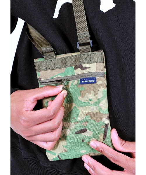 APPLEBUM（アップルバム） ショルダーバッグ Camo Neck Pouch メンズ