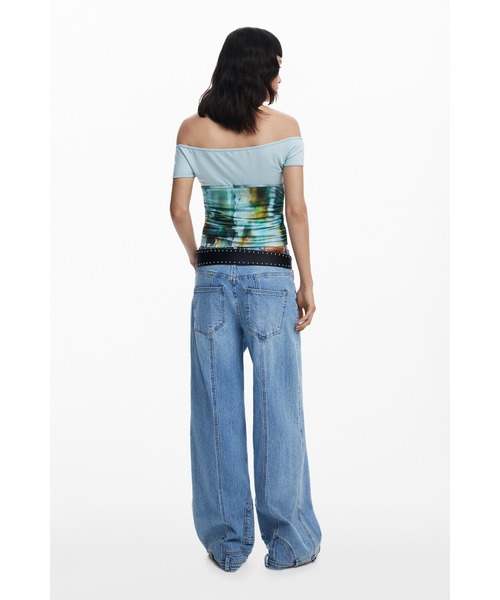 Desigual（デシグアル） tシャツ Y2K レイヤード ホルターネック 