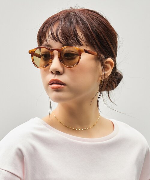 【新品未使用】Zoff UV100%カットレンズ　サングラス Zoff サングラス SUNCUTGlasses/UV100%CUT ウェリントン型