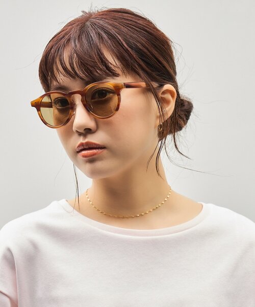 Zoff（ゾフ） サングラス SUNCUTGlasses/UV100%CUT ボストン型