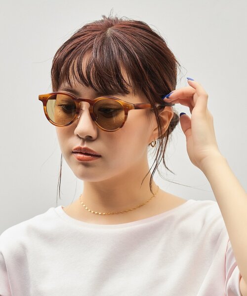 8G SHOOT サングラス ナチュラルブラウン 8G SHOOT X SUNKAK TYPE 2 TURTLE SHELL LIMITED | SUNKAK EYEWEAR