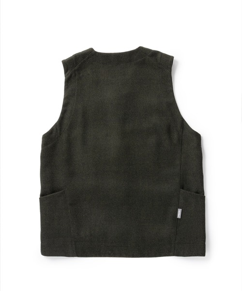 narifuri（ナリフリ） ベスト ジレ ツイーディワークベスト メンズ