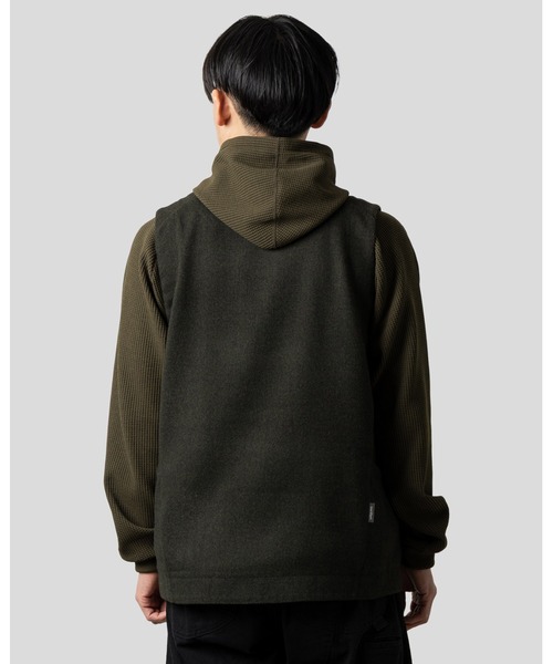 narifuri（ナリフリ） ベスト ジレ ツイーディワークベスト メンズ