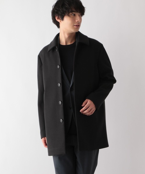 GLOBAL WORK（グローバルワーク） ステンカラーコート SMALL ネイビー