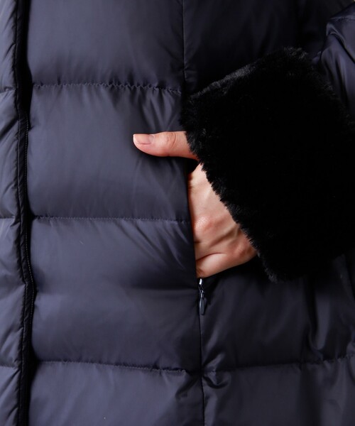 AMACA（アマカ） ダウンコート 38 グレー レディース : ZOZOTOWN Yahoo