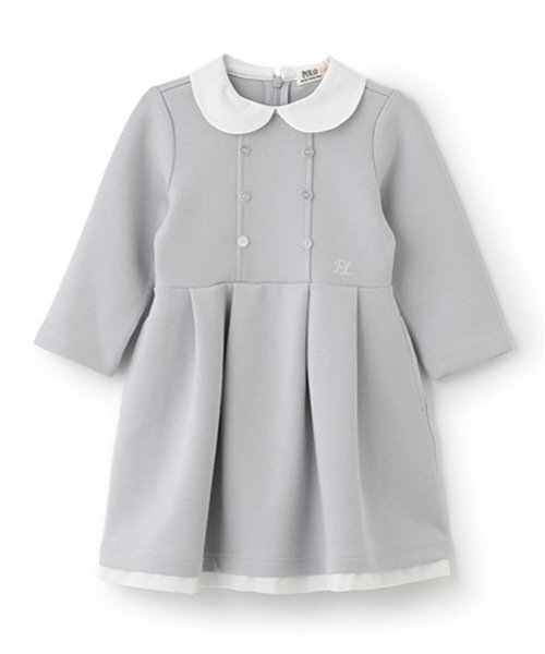 「petit main」 「KIDS」長袖ワンピース 90cm ライトピンク キッズ_画像8