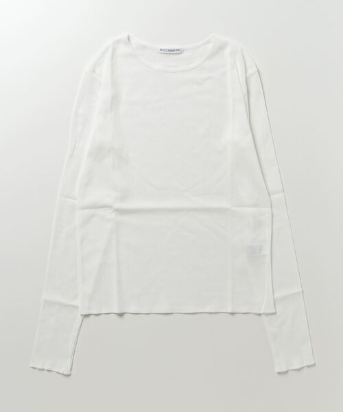 「BEAUTY&YOUTH UNITED ARROWS」 長袖カットソー FREE ホワイト レディース