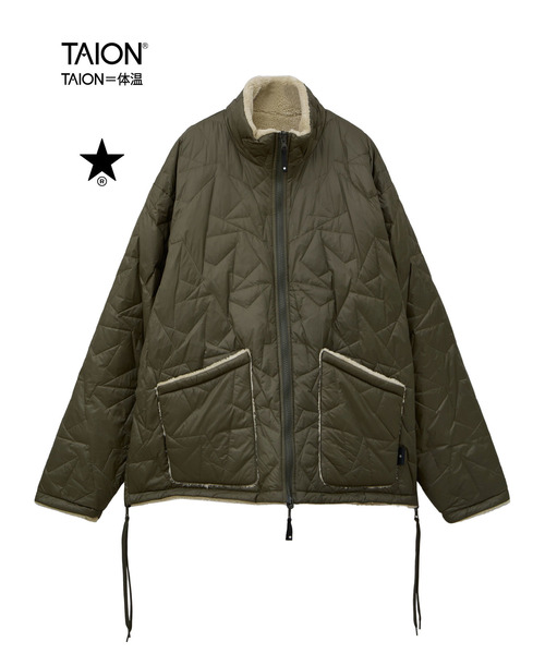 新品未使用正規品【V12/size XL】軽量中綿アウター　ストレッチタフタ LUZeSOMBRA/ルースイソンブララ 防風 ジャケット タフタ