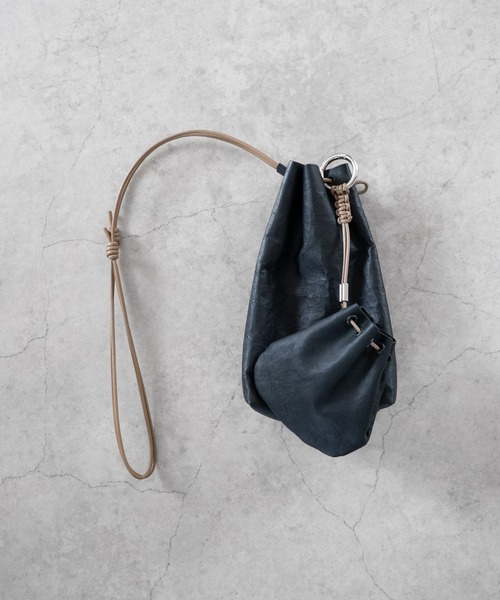 SENTI（センティ） キーホルダー Dyneema(R) Leather KEY RING / 超