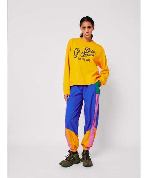 トレーナー スウェット Go Bobo fitted sweatshirt レディース BOBO CHOSES トレーナー スウェット Go Bobo fitted sweatshirt