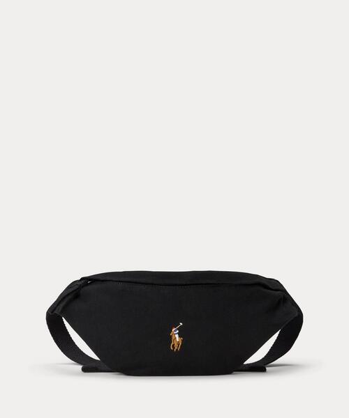Polo Ralph Lauren ベージュ ウエストポーチ キャンバス ウエスト バッグ（ボディバッグ/ウエストポーチ