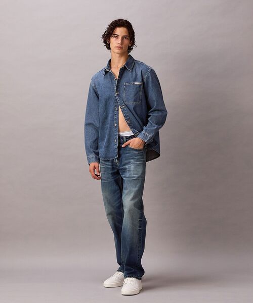Y's for men ワイズフォーメン プルオーバーシャツ インディゴ 90s Calvin Klein（カルバン・クライン） シャツ 90s ヴィンテージ