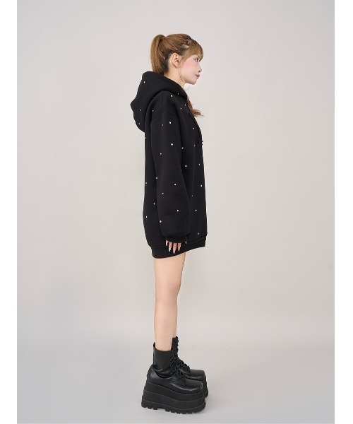 Darich（ダーリッチ） パーカー DDロゴビジュージップパーカー