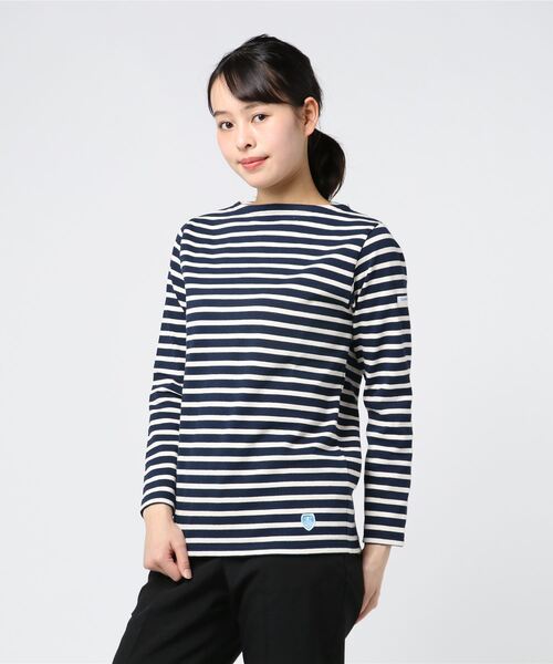 「ORCIVAL」 長袖カットソー 2 ライトグレー レディース