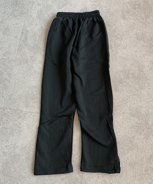 スウェットパンツ ジャージ 裾ジップデザイン フレアシルエット