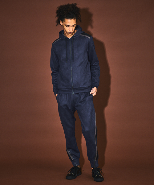 5351 POUR LES HOMMES パーカー 「セットアップ対応」ストレッチ