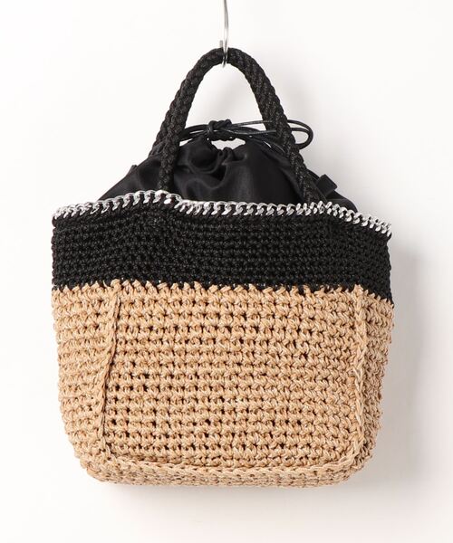 「cache cache」 かごバッグ FREE グリーン レディース_画像2