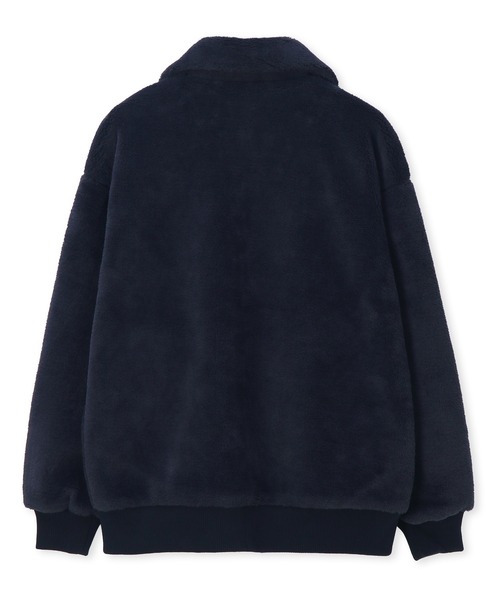 LANVIN en Bleu tシャツ 軽量 オーバーサイズ ボアジャケット メンズ