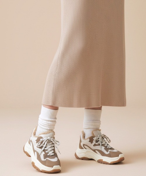 ASH（アッシュ） スニーカー ASH/アッシュ「ADDICT FUR」ファーチャン