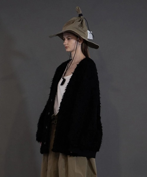 【24SS my beautiful landlet ビッグカーディガン】 my beautiful landlet（マイビューティフルランドレット