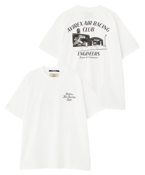 AVIREX（アヴィレックス） tシャツ 「A.A.R.C」GARAGE SLUB T-SHIRT