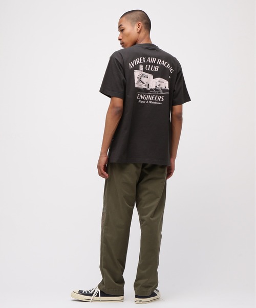 AVIREX（アヴィレックス） tシャツ 「A.A.R.C」GARAGE SLUB T-SHIRT