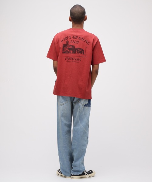 AVIREX（アヴィレックス） tシャツ 「A.A.R.C」GARAGE SLUB T-SHIRT