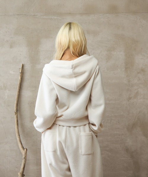 paradigm パーカー 「paradigm」パフィーストレッチショートダブル