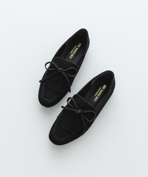 RODE SKO（ロデスコ） ローファー リボンフリンジローファー