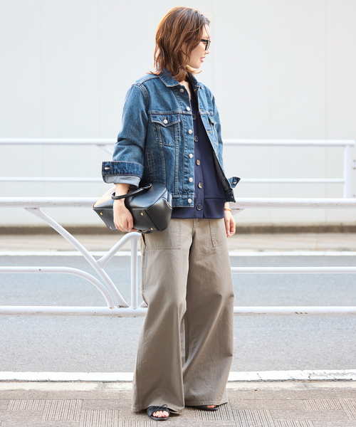 新品タグ付　SLOBE IENA　デニムジャケット SLOBE IENA（スローブイエナ） デニムジャケット FREE ブルー