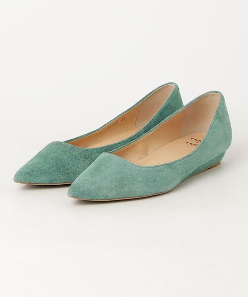 ODETTE E ODILE（オデット エ オディール） パンプス 23cm グリーン