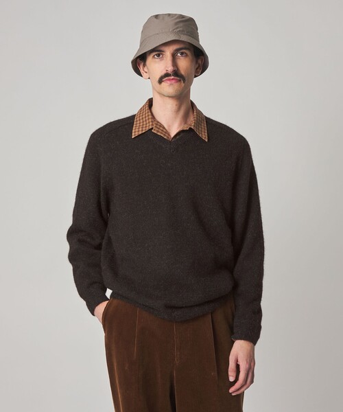 STEVEN ALAN（スティーブンアラン） セーター ニット アルパカ サドル