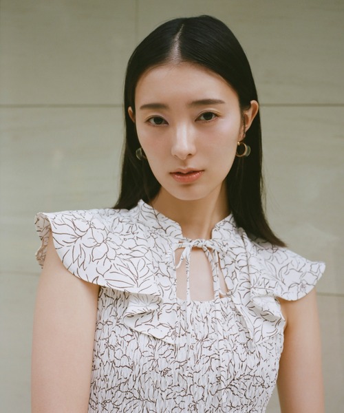 SNIDEL（スナイデル） ノースリーブワンピース 1 ネイビー レディース