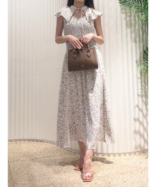 SNIDEL（スナイデル） ノースリーブワンピース 1 ネイビー レディース