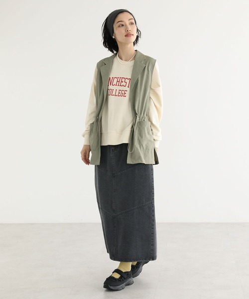 Green Parks（グリーンパークス） スカート デニムタイトロング