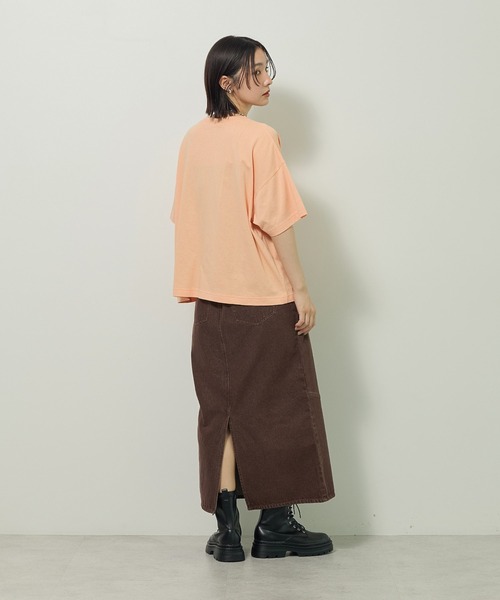 Green Parks（グリーンパークス） スカート デニムタイトロング