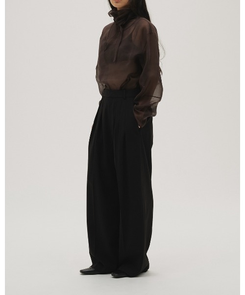 TODAYFUL パンツ Dry Touch Tuck Trousers レディース : ZOZOTOWN
