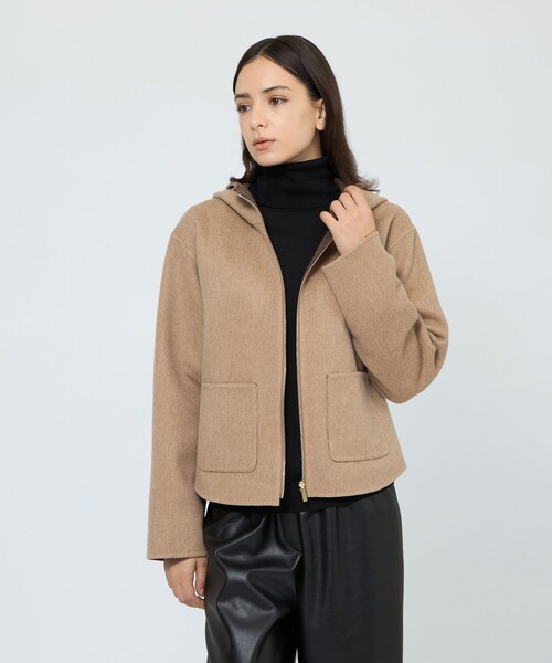 EPOCA（エポカ） コート アウター ウールリバーシブルフーディー