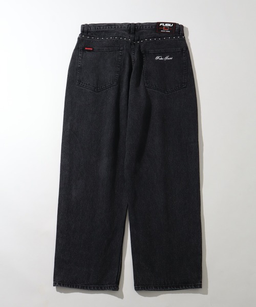 FUBU（フブ） ワイドパンツ ジーンズ Studs Denim Jacket / スタッズ
