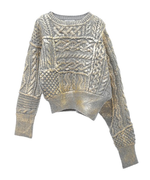 CURRENTAGE カレンテージ　ニット CURRENTAGE ニット セーター 「CURRENTAGE/カレンテージ」Tilden knit