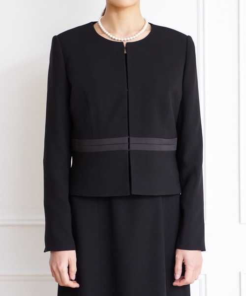 AIMER（エメ） スカートスーツ 9号 ブラック レディース : ZOZOTOWN